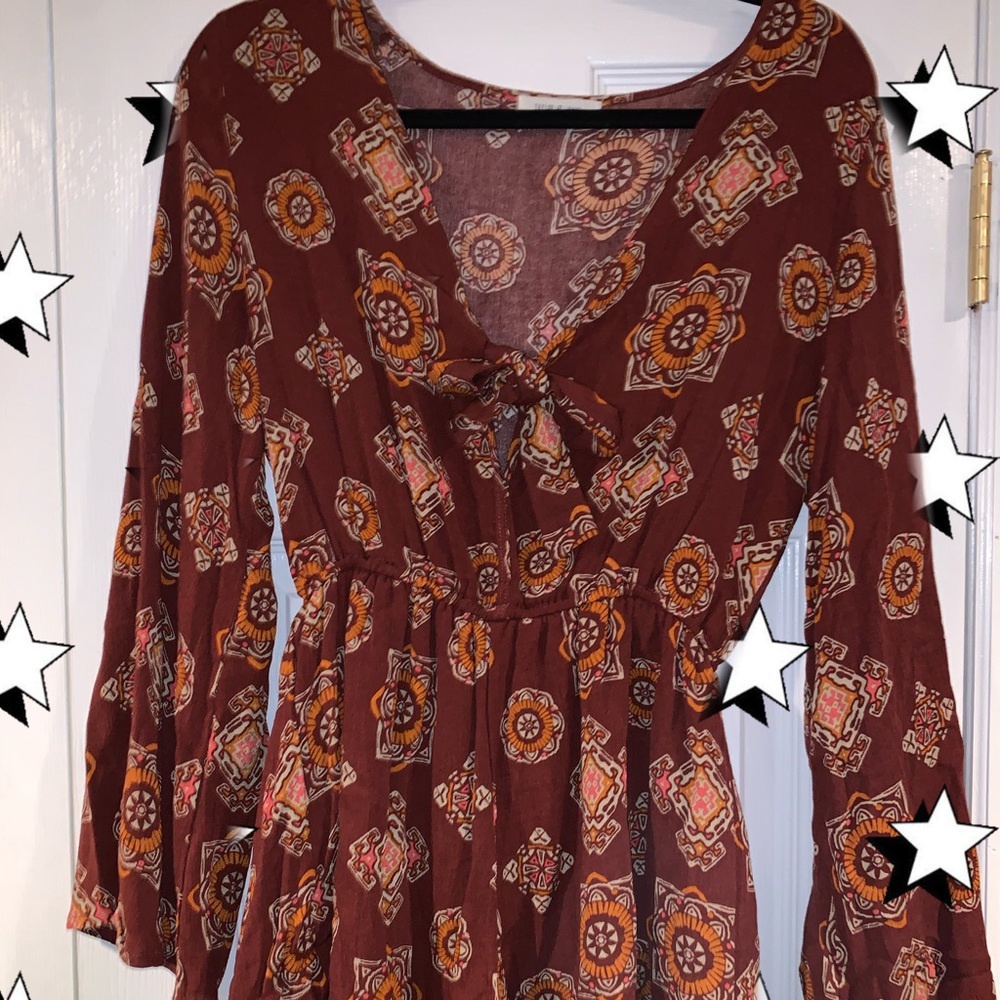 Boho Print Romper